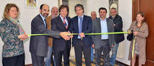L'inaugurazione dell'ufficio di Coldiretti