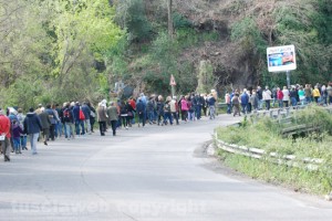 Tutti in fila sulla Cassia per vedere la villa dei misteri di madonna Cornelia