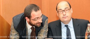 Andrea Egidi e Nicola Zingaretti