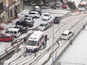 Grandine a Viterbo