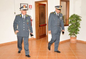 Il generale Debidda e il colonnello Amaturo 