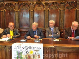 La presentazione di San Pellegrino in fiore