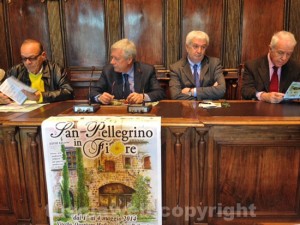 La presentazione di San Pellegrino in fiore