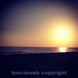 Il tramonto a Montalto Marina - Daniele Castellani