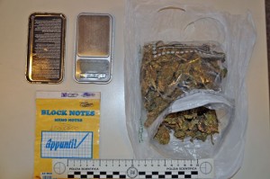 La droga sequestrata dalla mobile