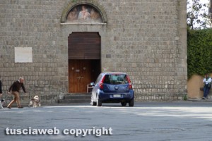 Piazza del Gesù nel pomeriggio