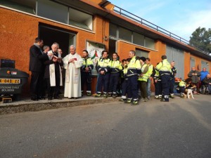 L'inaugurazione della nuova sede della Protezione civile di Bolsena