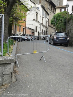 La transegnaletica di via Chigi