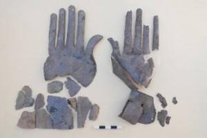 Le mani d'argento, scoperta etrusca al parco di Vulci