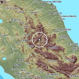 Terremoto nel reatino 