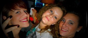 Da sinistra: Valentina Floriani, Alexandra Cracaileanu e Martina Saletti