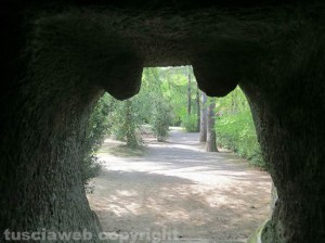 Bomarzo - Parco dei mostri -  Orco da dentro