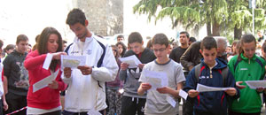 La prova di orienteering