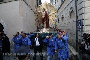 La processione del Cristo risorto di Tarquinia