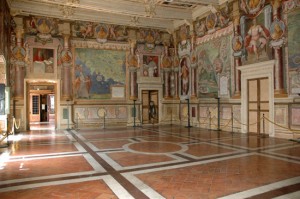 La sala regia di Palazzo dei Priori