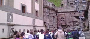 Gli alunni del Monaci in visita a palazzo Chigi-Albani