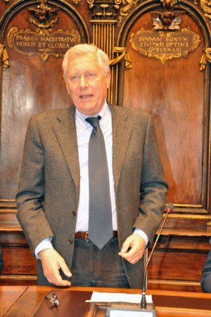 Il sindaco Leonardo Michelini