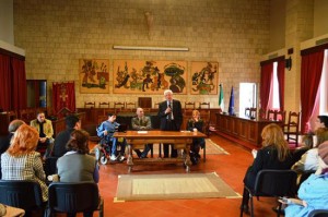 Mauro Mazzola e l’ambasciatore della Repubblica di Albania Neritan Ceka