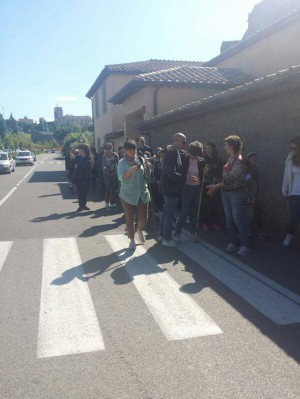I volontari per Benvenuto pellegrino