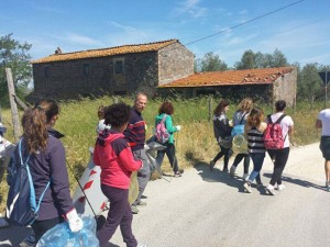I volontari per Benvenuto pellegrino