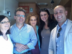 L'Agd con i consiglieri Ciorba e Serra e l'assessore Ciambella