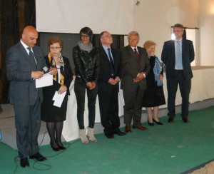 La consegna del premio 