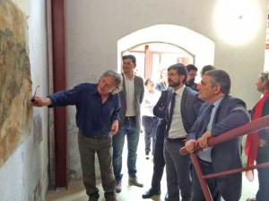 L'inaugurazione del trittico Maremmano 