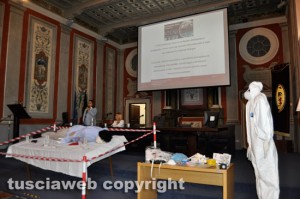 Università della Tuscia - Il seminario “Scena del crimine”