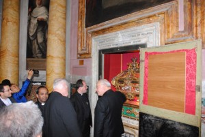 La visita del cardinale Gerhard Ludwing Muller - I santi Valetino e Ilario