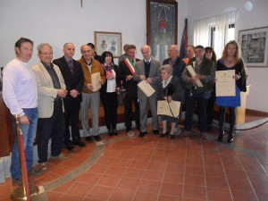 La consegna delle benemerenze a Villa San Giovanni