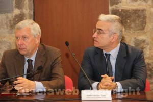 Il sindaco Michelini e Danilo Giovanni Festa 