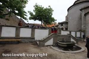 Viterbo - San Faustino, inaugurato il giardino