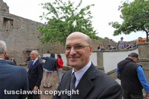 Viterbo - San Faustino, inaugurato il giardino - Vicenzo Gasbarri