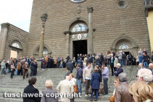 Il funerale di Luigi Manganiello