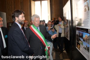 Il ministro Franceschini a palazzo dei Priori