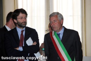 Il ministro Franceschini a palazzo dei Priori