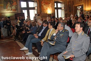Il ministro Franceschini a palazzo dei Priori