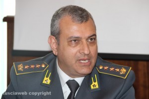 Alfonso Amaturo, comandante provinciale della guardia di finanza