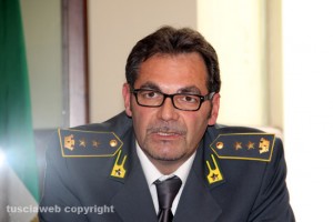 Domenico Costagliola, comandante del nucleo di polizia tributaria della guardia di finanza