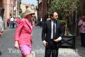 La ministra Stefania Giannini a Tuscania 