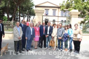 La ministra con la lista Rinascita per Tuscania 