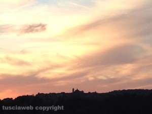 Tramonto a Orte