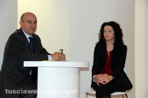 L'esaminatore Frateiacci e la candidata Costantini