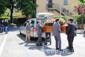 I funerali di Roberto Delfino