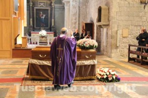 I funerali di Roberto Delfino
