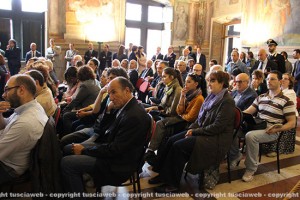 Dario Franceschini a palazzo dei Priori