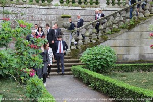 Il ministro Franceschini a Villa Lante