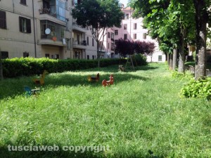 L'area verde al Pilastro