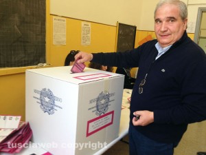 Europee 2014 - Giuseppe Fioroni al seggio