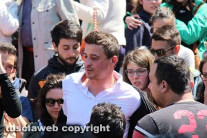 I funerali di Paolo Aquilani  - Il fratello 